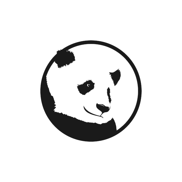 ilustração de rosto de panda desenhada à mão em fundo transparente para  design de modelo 11023575 PNG