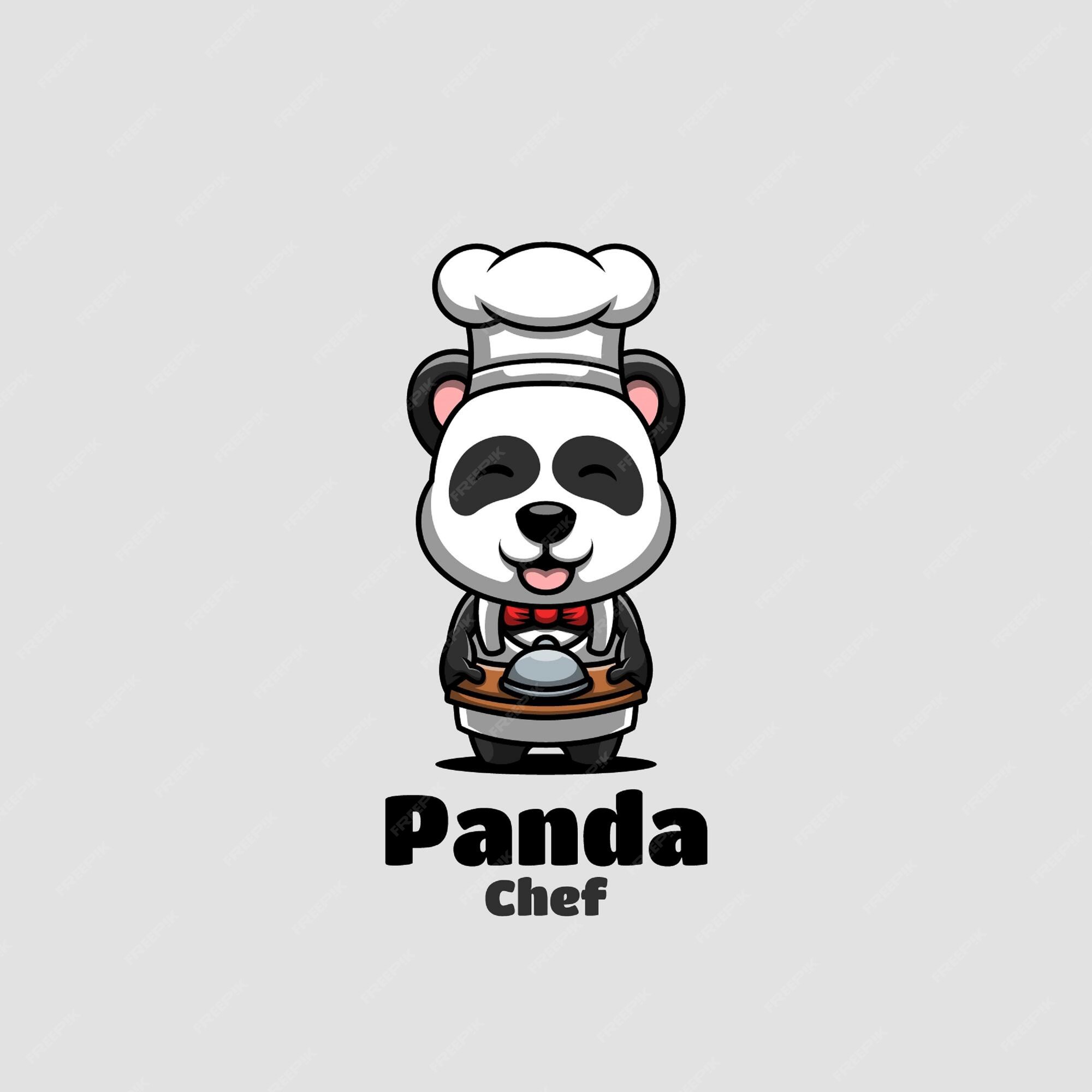 chef panda bonito cozinhar ilustração de ícones do vetor dos desenhos  animados. conceito de desenho animado plano. adequado para qualquer projeto  criativo. 14280999 Vetor no Vecteezy