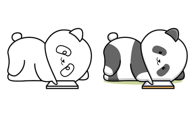 Desenhos de Panda para Colorir e Imprimir - Colorir Pandas