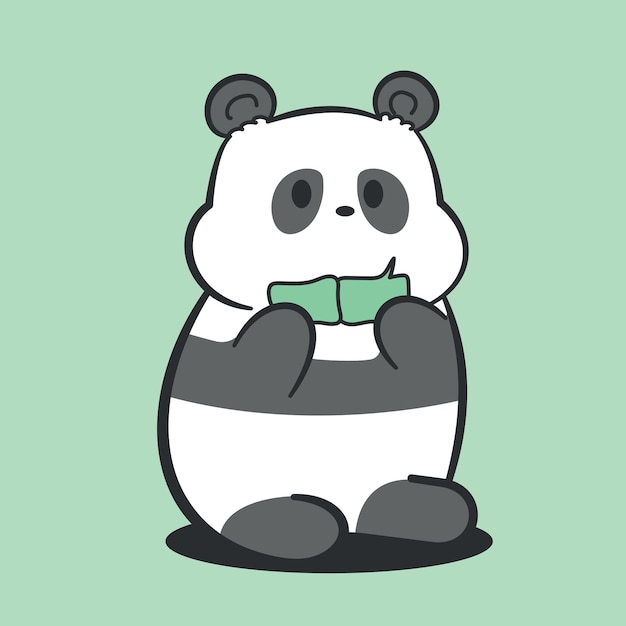 panda kawaii