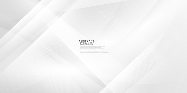 Pano de fundo abstrato branco e cinza Design moderno de meio-tom de onda