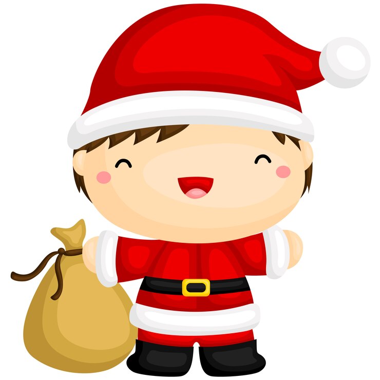 Papai Noel fofo