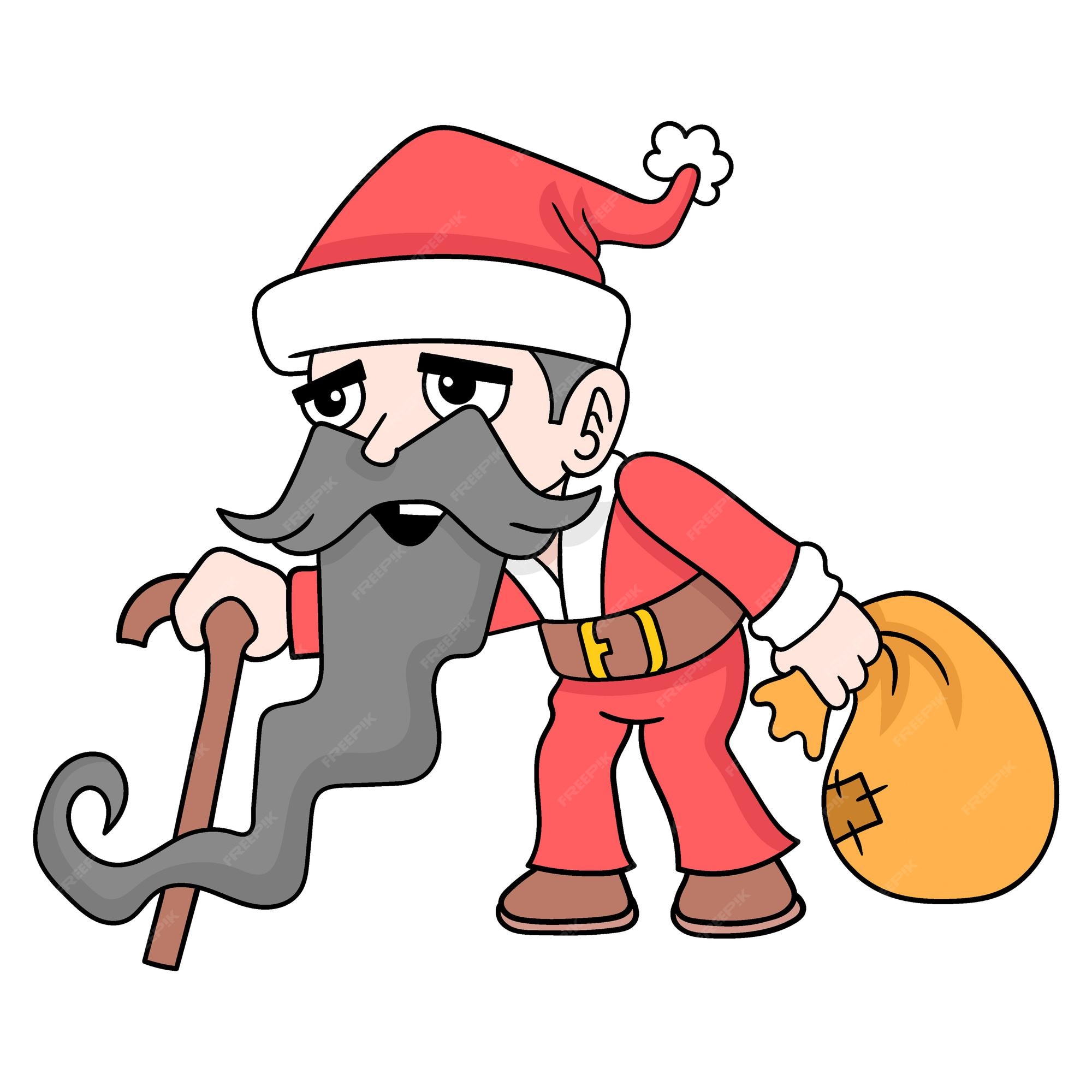 Como Desenhar um PAPAI NOEL KAWAII