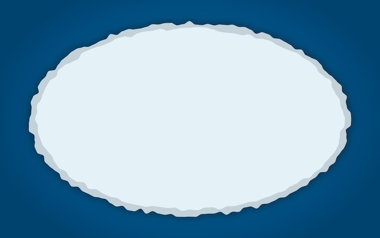 Vetor papel azul em branco