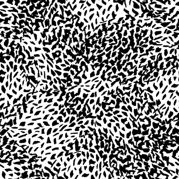 Papel de parede de pele de leopardo. padrão sem emenda de pele de animal abstrato em fundo branco. pano de fundo moderno de pontos caóticos. moderno. design para tecido, impressão têxtil, papel de embrulho. ilustração vetorial