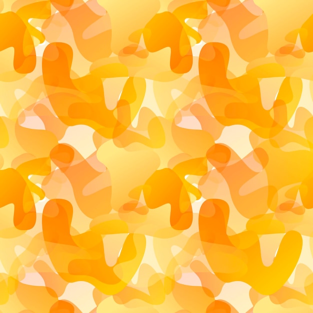 Papel de parede ou padrão de fundo vetorial abstrato Imitação de âmbar laranja ou mel