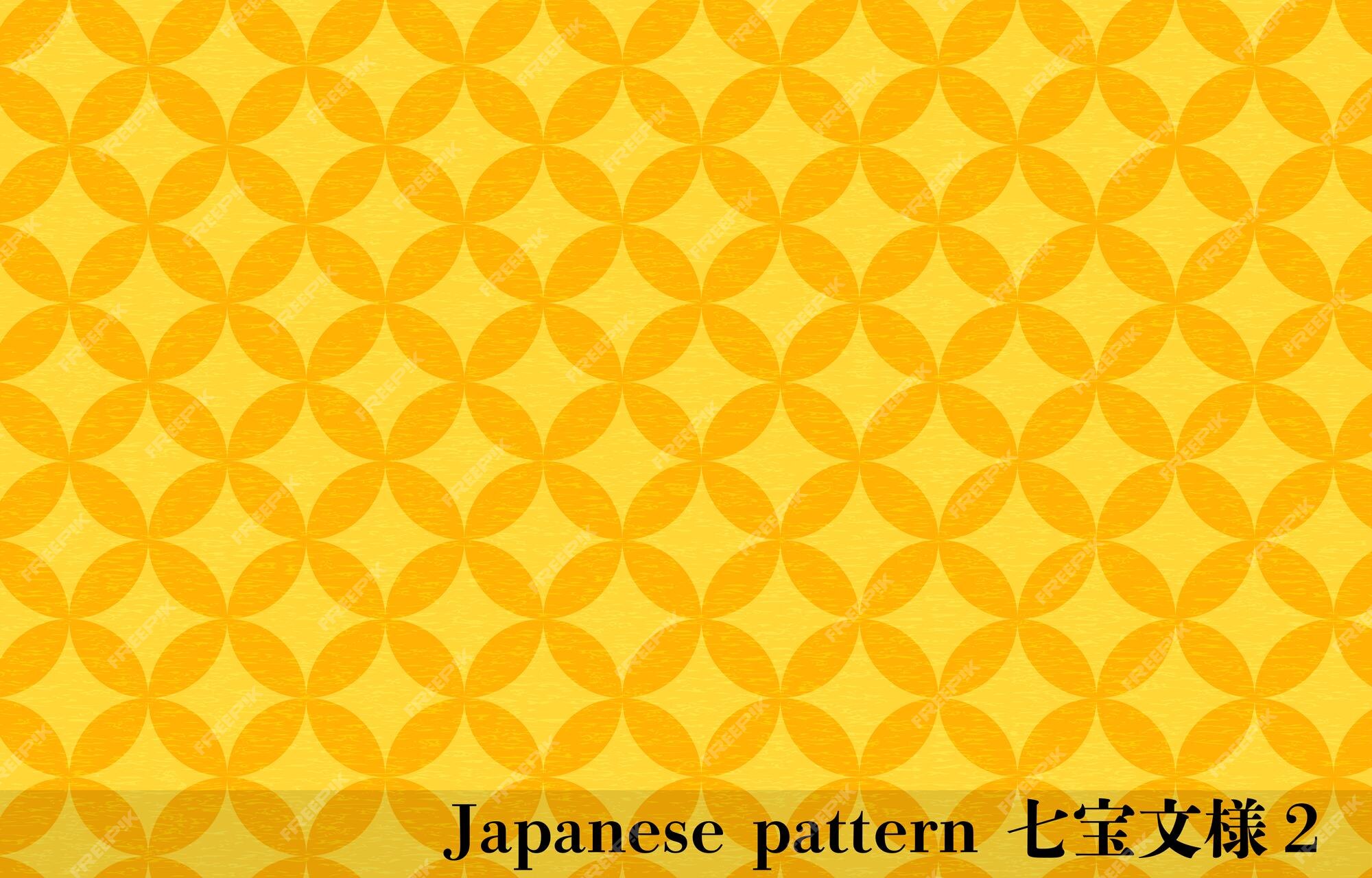 Padrão japonês xadrez tubarão komon hanabishi cloisonnextraduçãotidori  kousi same komon hanabishi shippouxanome japonês do padrão japonês