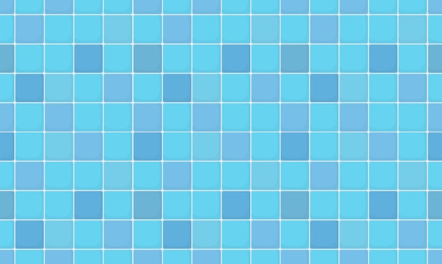 Parede de azulejos de cor azul