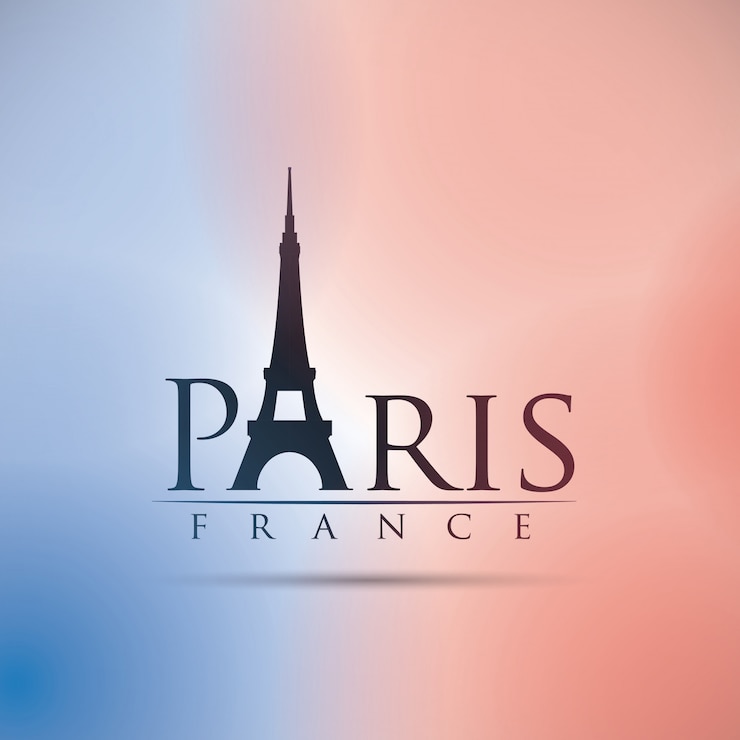 Vetor paris design, ilustração vetorial.