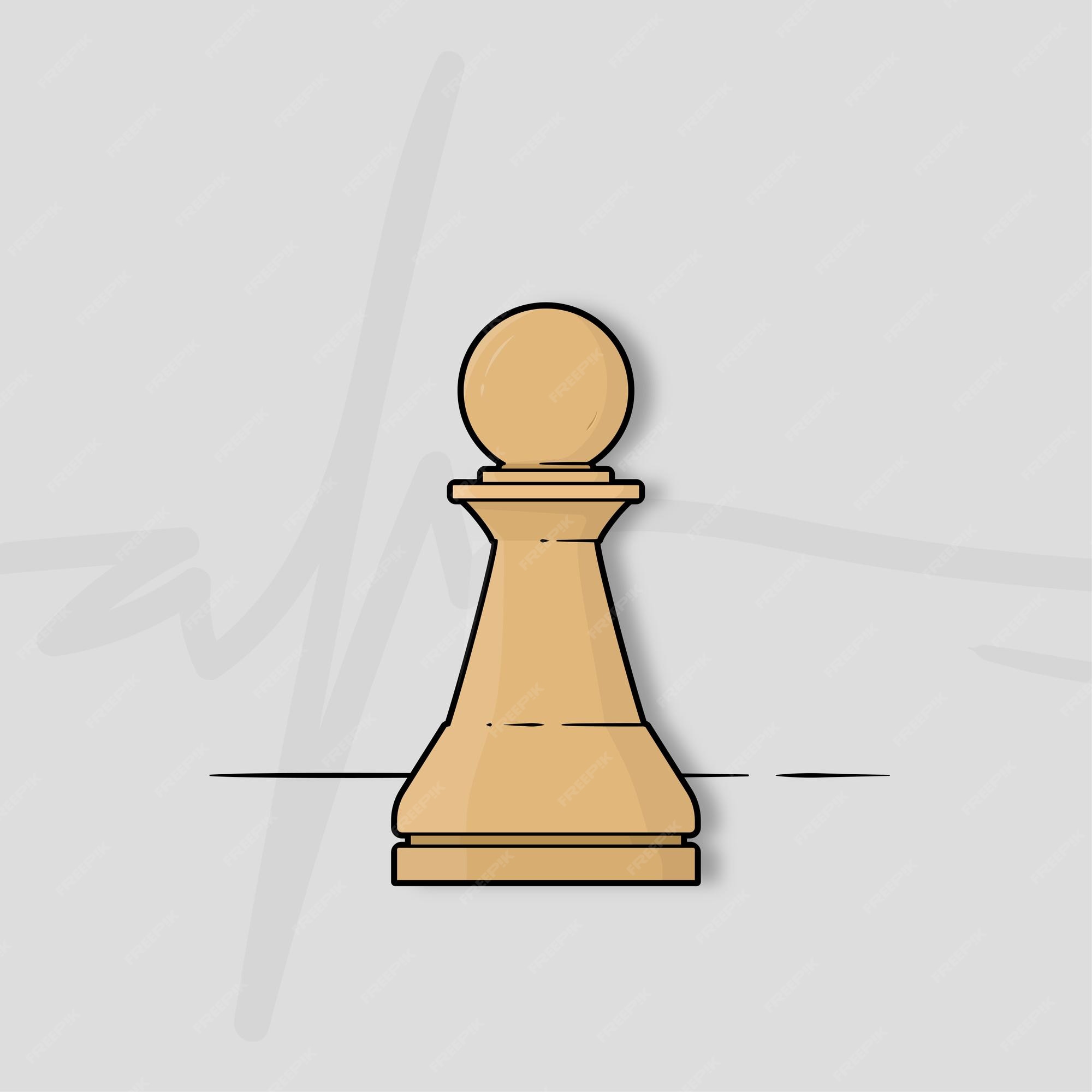 Peca peao xadrez  Compre Produtos Personalizados no Elo7