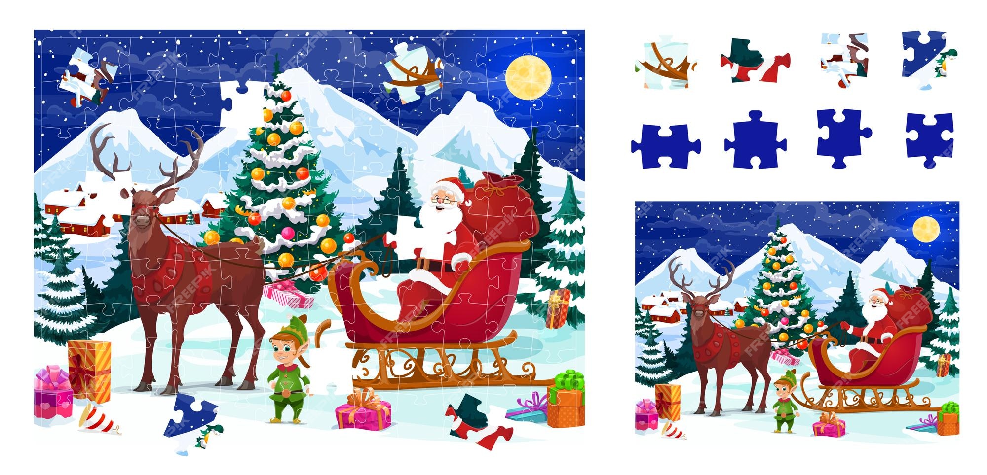 Jigsaw Puzzles - Christmas - Click Jogos