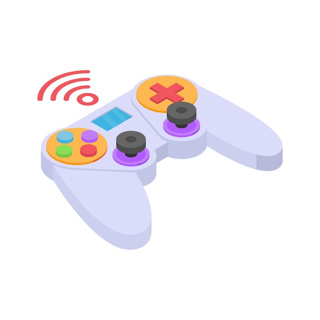 Pegue em suas mãos este incrível ícone de controlador de jogo em estilo elegante