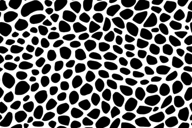 Pele de leopardo Padrão de animal sem costura para design