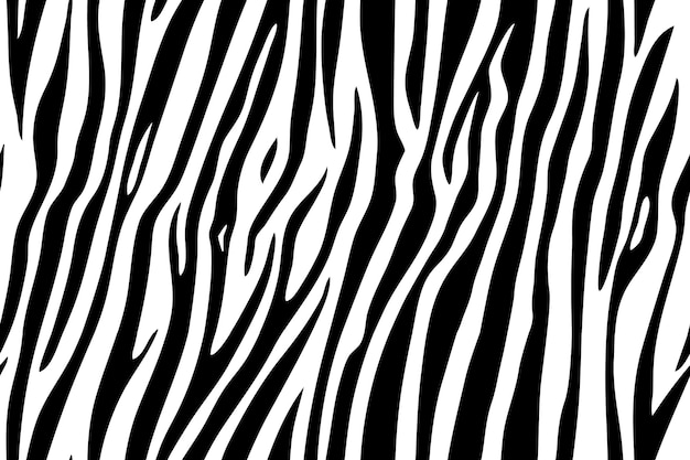 Pele de tigre Padrão de animal sem costura para design