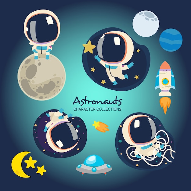 Pequenos astronautas