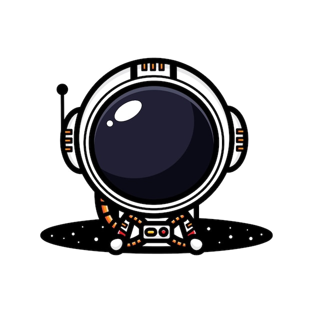 personagem astronauta fofo