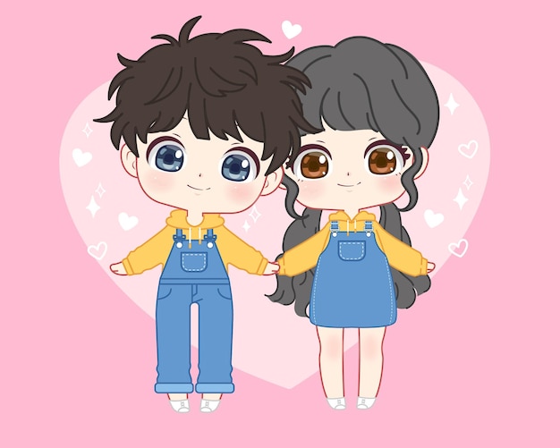 Personagem Chibi por Srimook