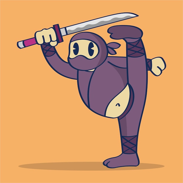 Ninja Homem Desenho Animado - Gráfico vetorial grátis no Pixabay