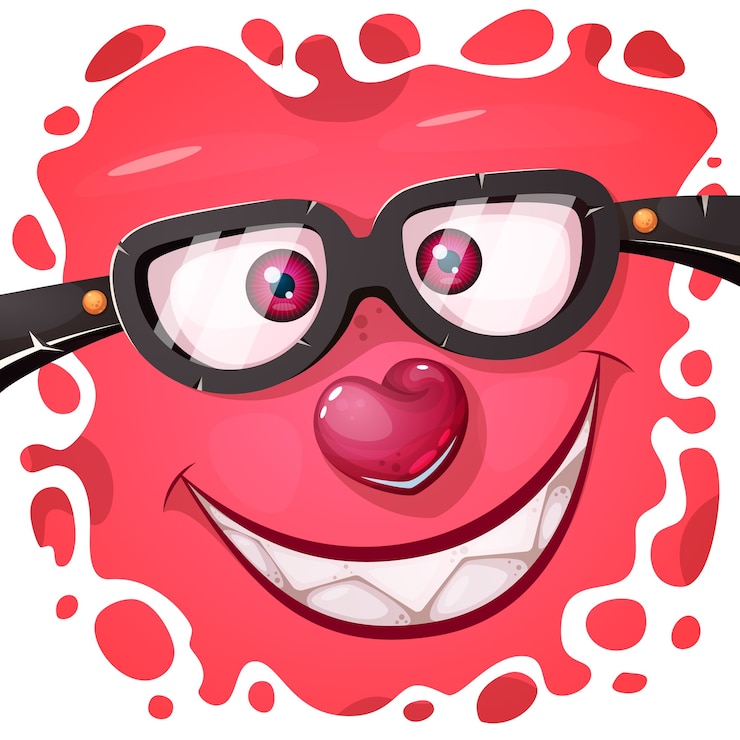 Vetor personagem de monstro fofo