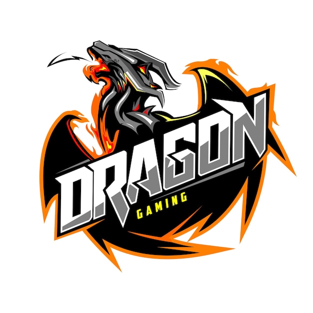 Dragão Jogos Logotipo Ilustração Vetorial Logotipo Predador Jogo Vetor PNG  , Logotipo, Predador, Jogos Imagem PNG e Vetor Para Download Gratuito