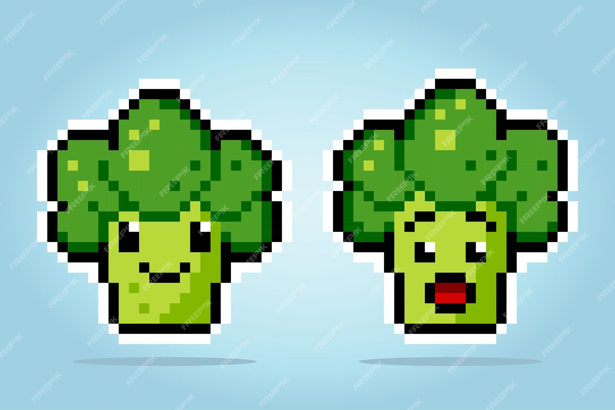 Planta de pixel art para ativos de jogo