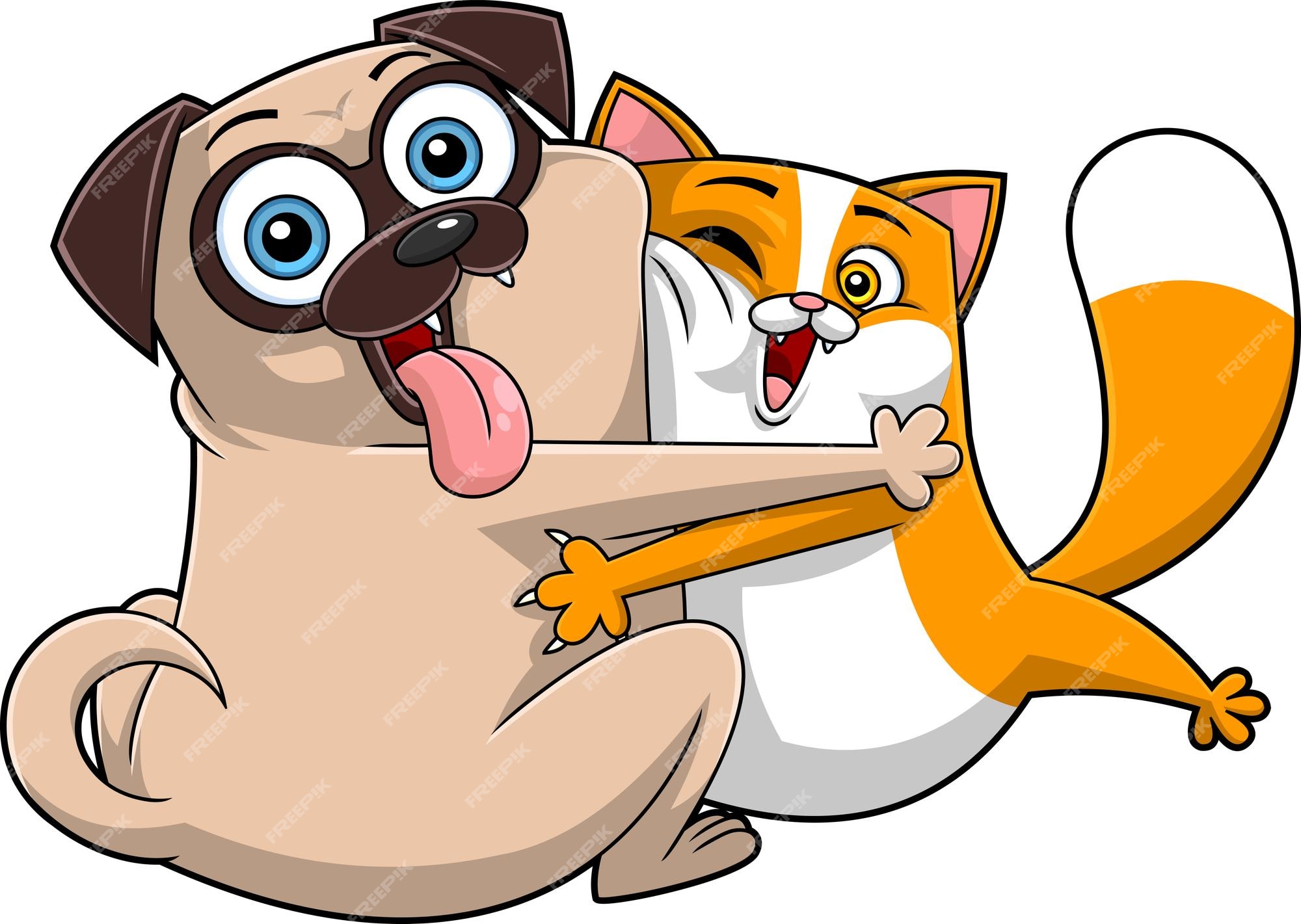 Cães E Gatos Dos Desenhos Animados Personagens De Quadrinhos Grupo Arbusto  Personagens De Amizade Vetor PNG , Arbusto, Amizade, Personagens Imagem PNG  e Vetor Para Download Gratuito