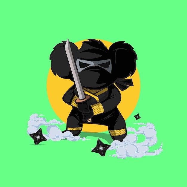 Shinobi 3  Samurai desenho, Guerreiro ninja, Desenhos preto e branco