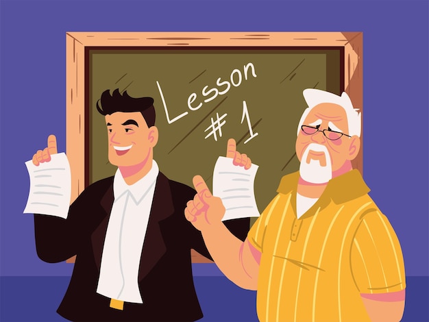 Personagens de professores