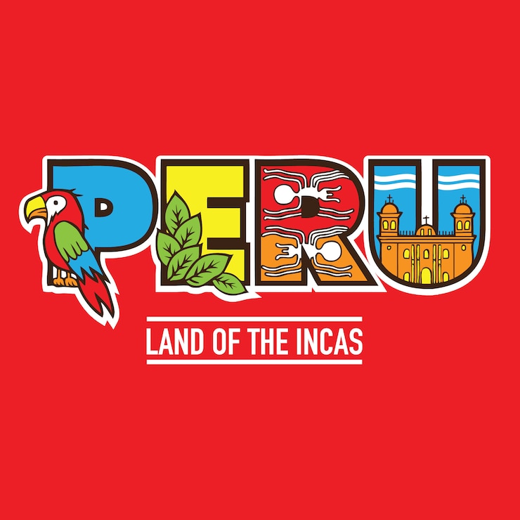Vetor peru - terra dos incas