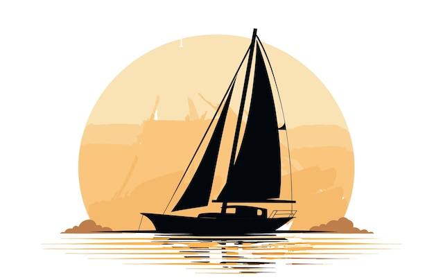 Pesca e barco Vector e design de camisas com maquete de camisas vetoriais