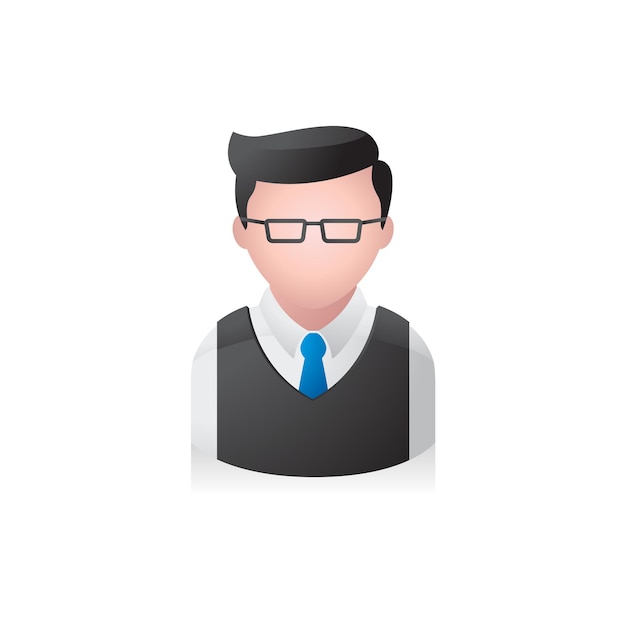 Pessoas Avatar Ícones Empresário