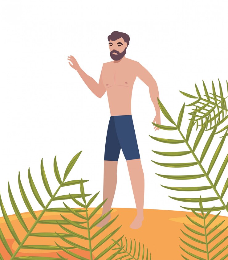 Vetor pessoas de horário de verão