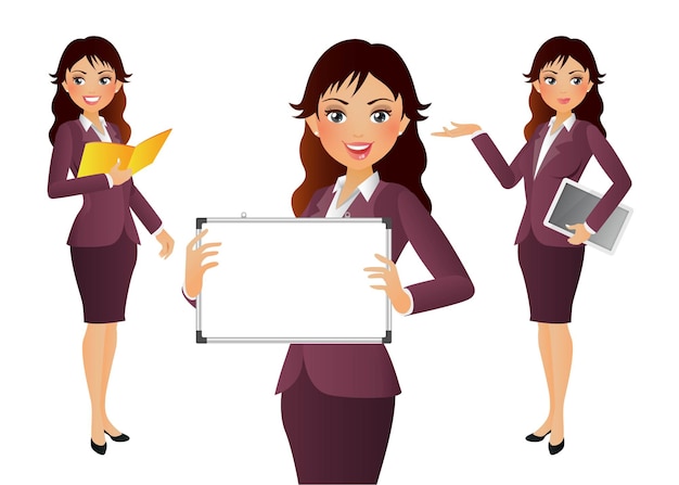 Pessoas Elegantes Mulher de Negócios