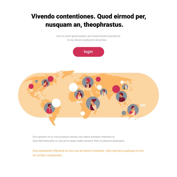 Vetor pessoas indianas avatar mapa do mundo bate-papo bolhas comunicação global trabalho em equipe