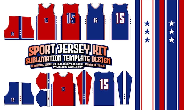 Vetor philadelphia 76ers basketball nba jersey design layout vestuário sportwear