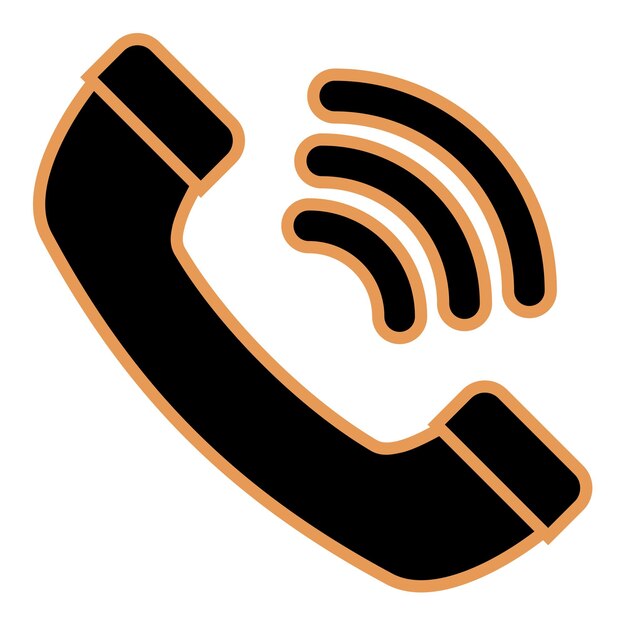 Vetor phone ringing icon