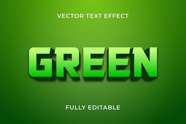 Photoshop efeito de texto verde