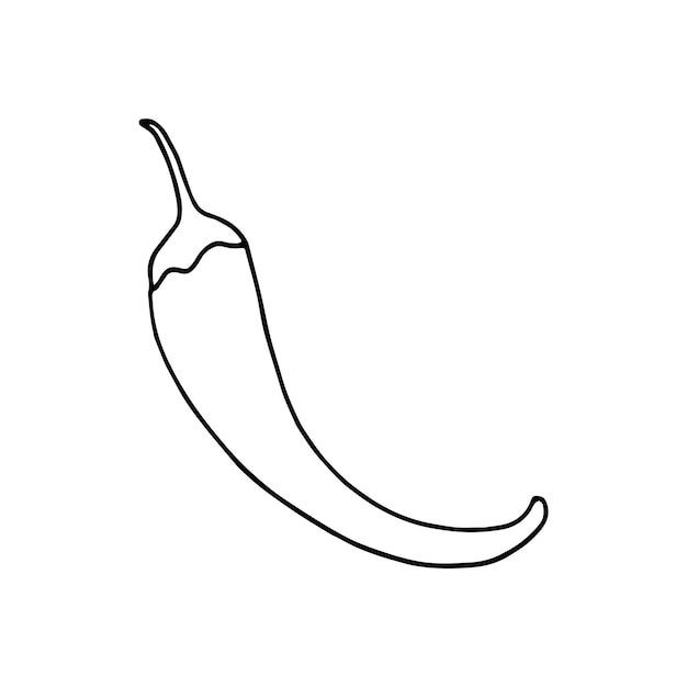 doodle desenho de esboço à mão livre de banana. 11235566 PNG