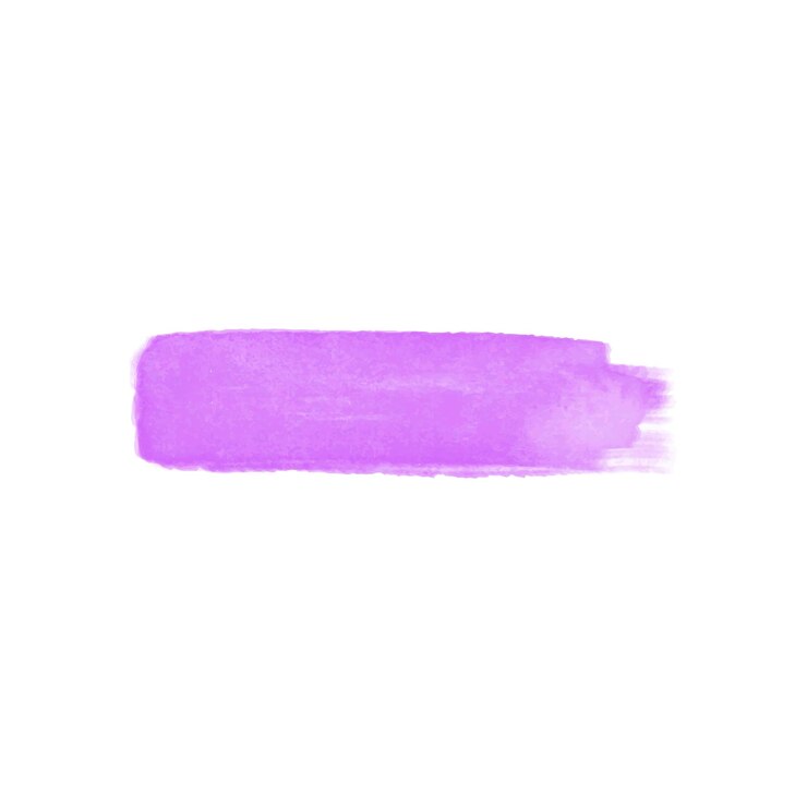 Vetor pincelada de aquarela pintada à mão por vetor