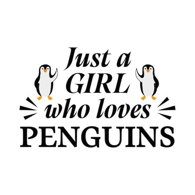 Pinguim cita design svg