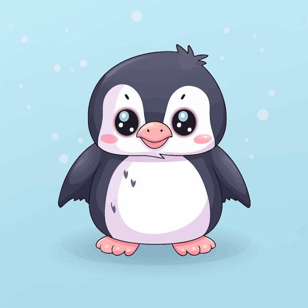 Vetor pinguim vetor bonito