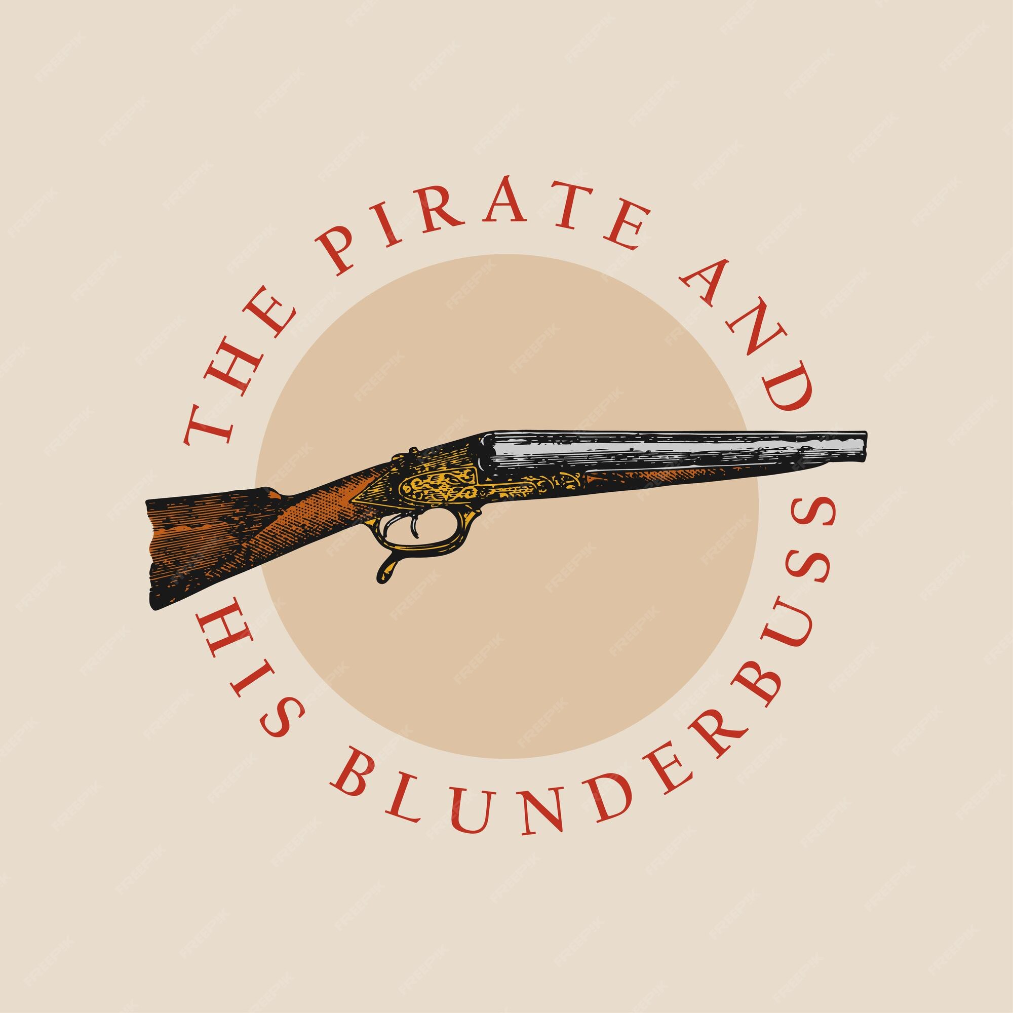 Blunderbuss Embroidery Design