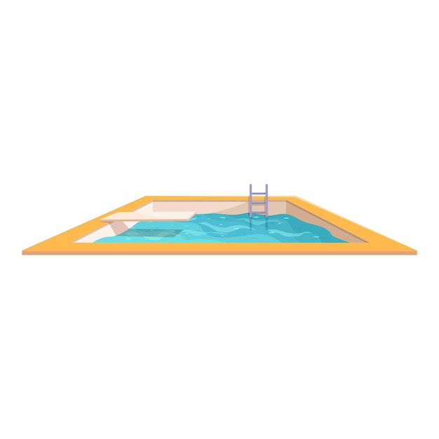 Piscina ao ar livre convidando para um banho refrescante em um dia de verão