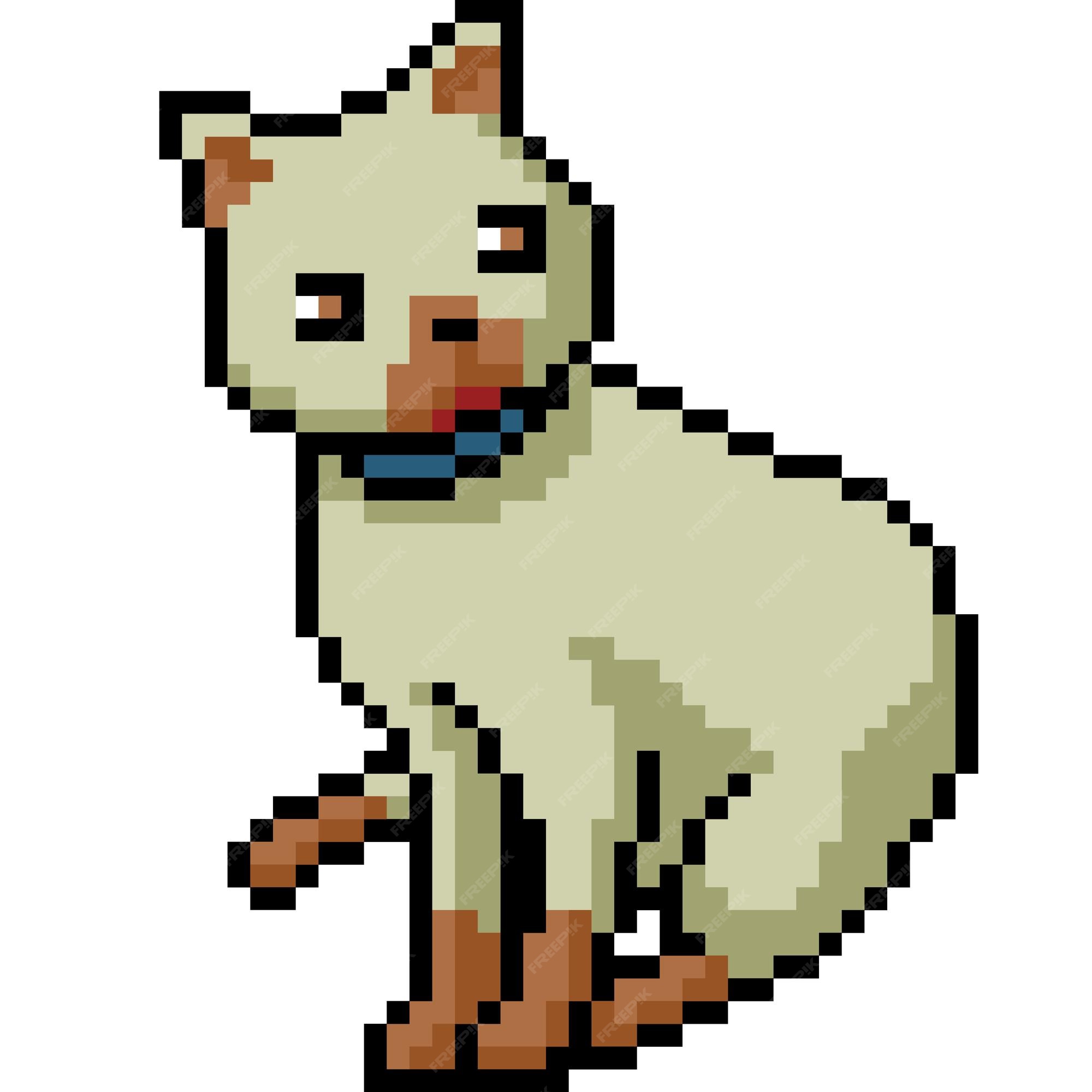 Pixilart - gato pixelado by Anonymous