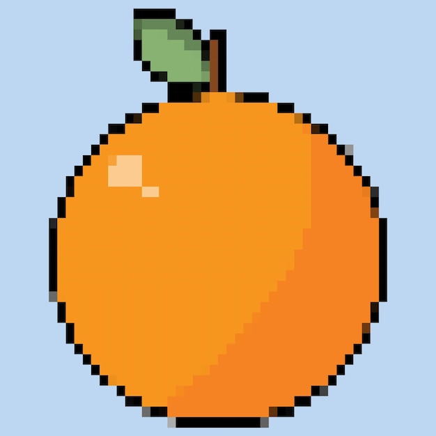 Pixel laranja