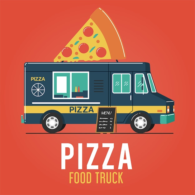 Pizza food truck