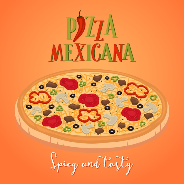 Pizza mexicana