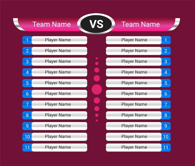 Vetor placar para partida de futebol, resultados de equipe de torneio de jogo de futebol de placar vetorial, jogadas de passagem