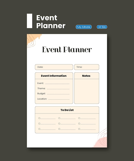 Vetor planeador de eventos