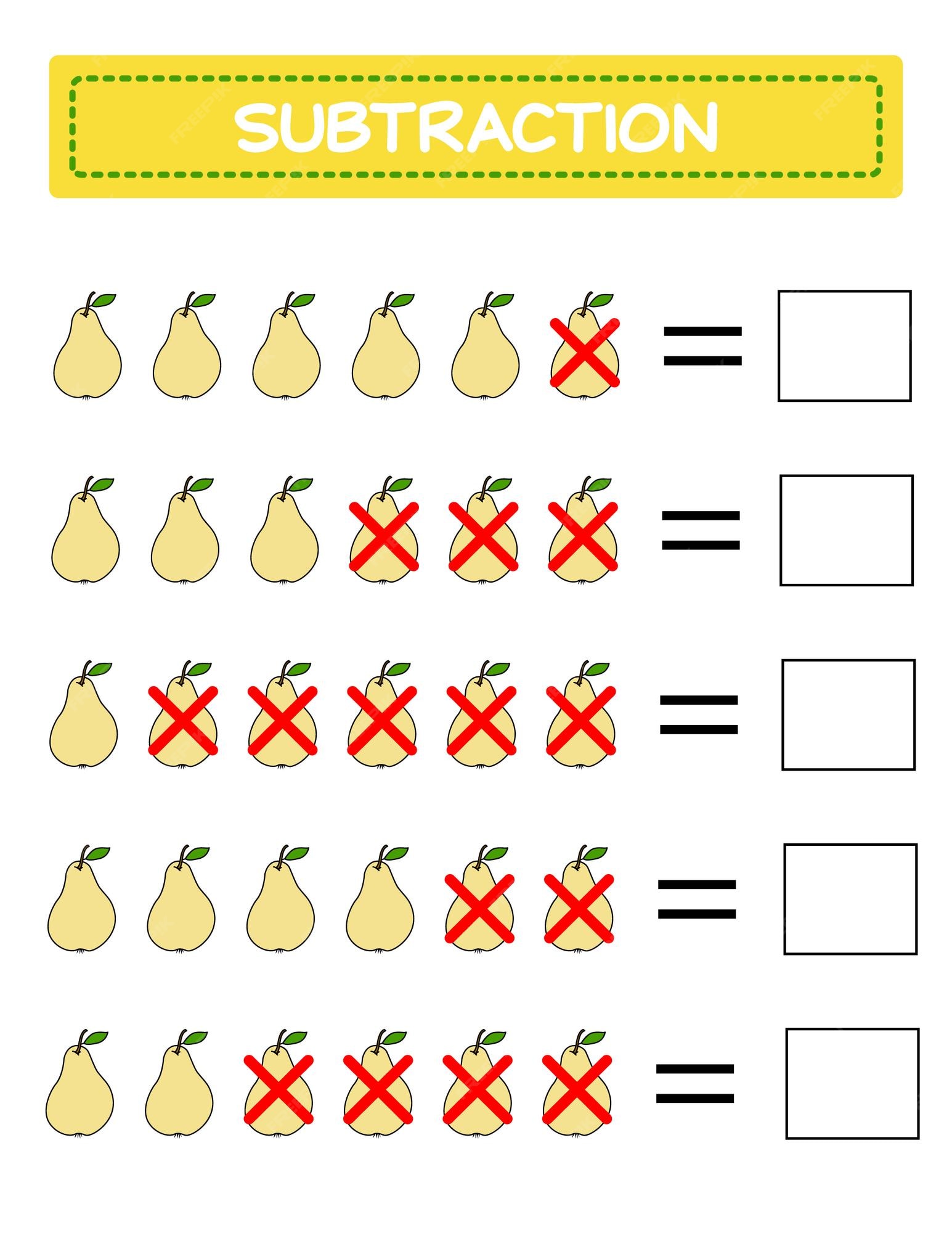 lógica exercícios para crianças. resolver exemplos de acordo com para a  modelo. matemática jogos para crianças. imprimível planilha com gráfico  tarefas. Adição e subtração. 26111192 Vetor no Vecteezy